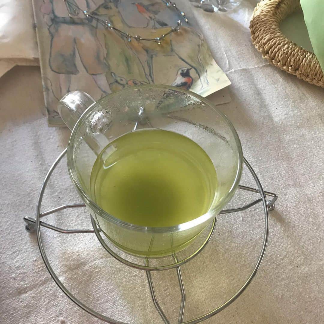 祝茉莉さんのインスタグラム写真 - (祝茉莉Instagram)「tea 茶叶 🧖‍♀️🍃 「起きたらあったかい茶」」2月25日 9時18分 - _shukumari_
