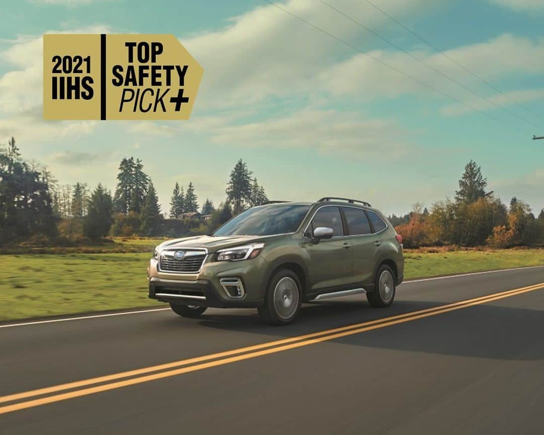 Subaru of Americaさんのインスタグラム写真 - (Subaru of AmericaInstagram)「Subaru has received more @IIHS_autosafety TOP SAFETY PICK+ awards than any other brand since 2013, as of February 2021. Learn more: media.subaru.com」2月25日 9時36分 - subaru_usa