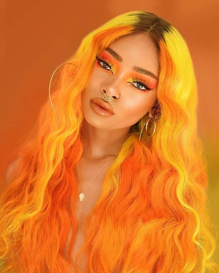 NYX Cosmeticsさんのインスタグラム写真 - (NYX CosmeticsInstagram)「@nyane brings the heat with this fierce, fiery glam 🔥 She wears our Epic Ink Liner + Makeup Setting Spray - Matte to complete the look 🧡 • #nyxcosmetics #nyxprofessionalmakeup #crueltyfreebeauty」2月25日 10時46分 - nyxcosmetics