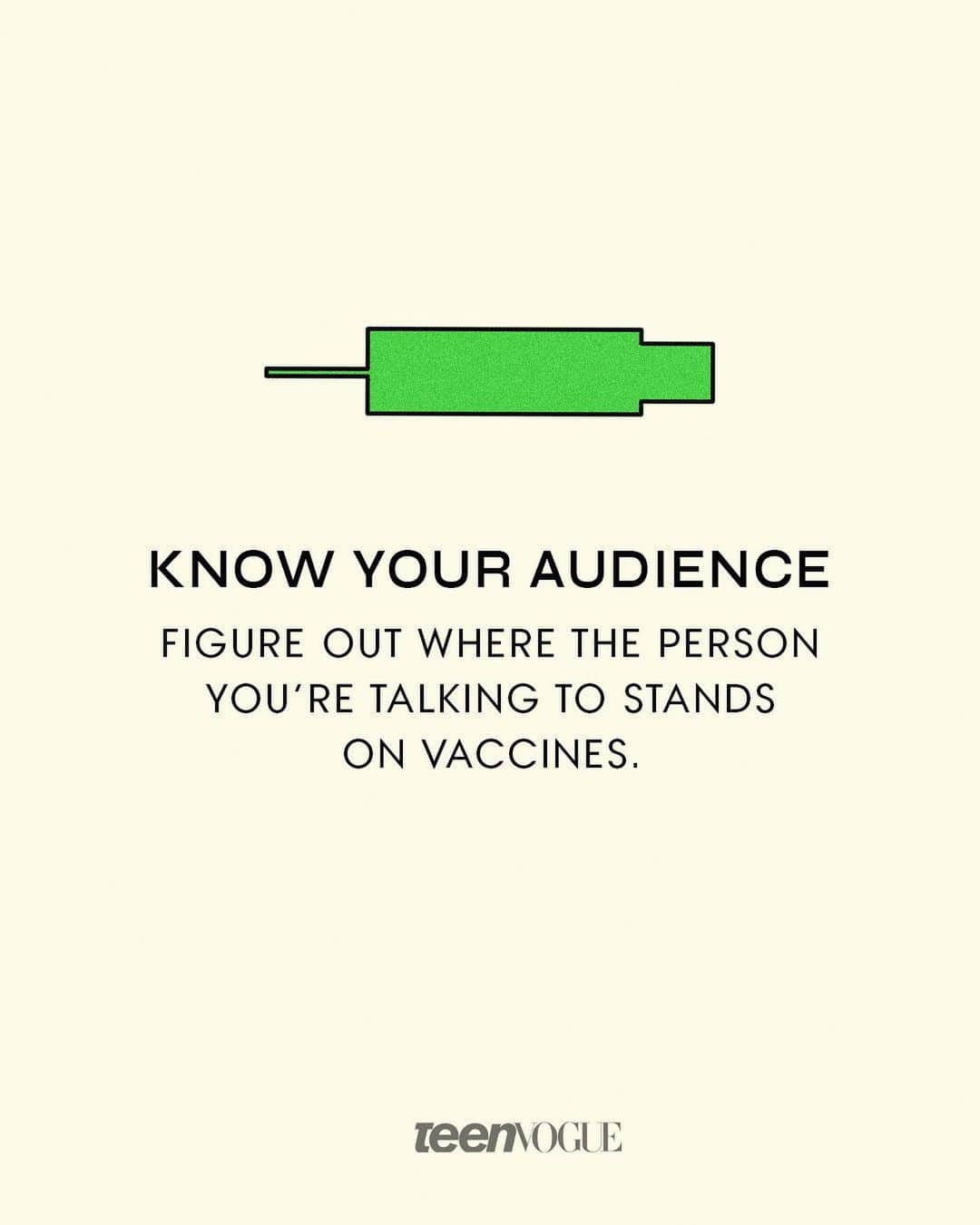 Teen Vogueさんのインスタグラム写真 - (Teen VogueInstagram)「With Covid-19 vaccines rolling out, it seems like we *could* reach a potential turning point in the pandemic. But that's only if most Americans actually get the vaccine! From vaccine hesitant people to anti-vaxxers, here are some things to keep in mind. #linkinbio 🎨: @lizcoulbourn」2月25日 11時07分 - teenvogue