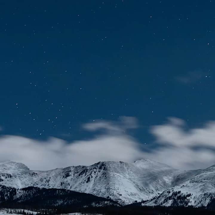 Keith Ladzinskiのインスタグラム：「Perfect way to end the day, watching the storms float in under star filled skies and rolling moon shadows / @devilsthumbranch」