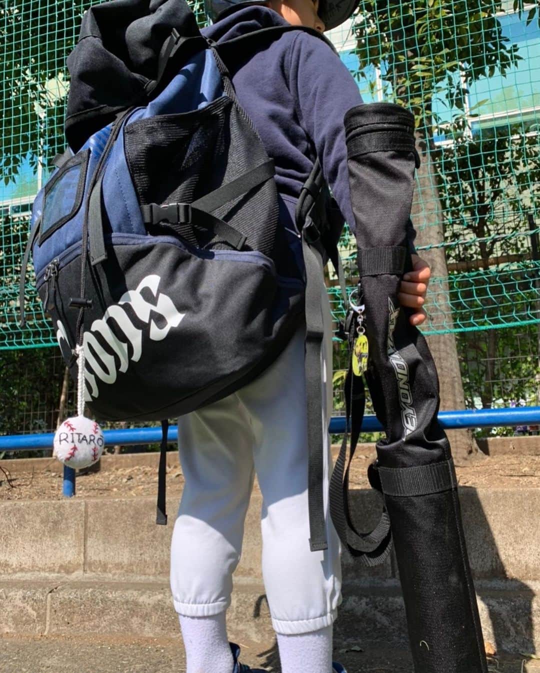 東尾理子さんのインスタグラム写真 - (東尾理子Instagram)「息子の野球のリュックを新調しました⚾️ 洋輔くんにいただいたチャームもつけて💓  #野球 #少年野球 #キャッチャー #野球少年 #スポーツ #リュック #チャーム #⚾️ #プレゼント #ありがとうございました #東尾理子」2月25日 11時36分 - rikohigashio