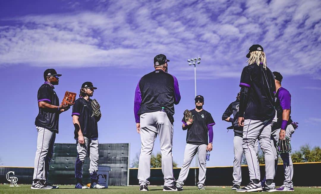 コロラド・ロッキーズのインスタグラム：「Meet the Outfield Brigade 👊」