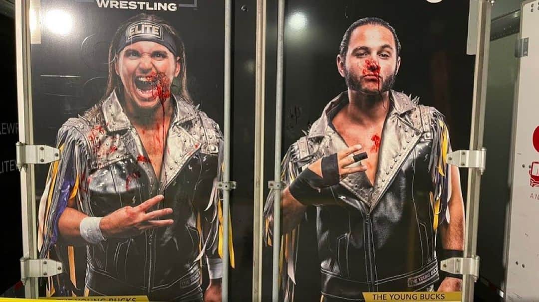 マット・ジャクソンのインスタグラム：「MJF & Jericho are dead men at Revolution.」