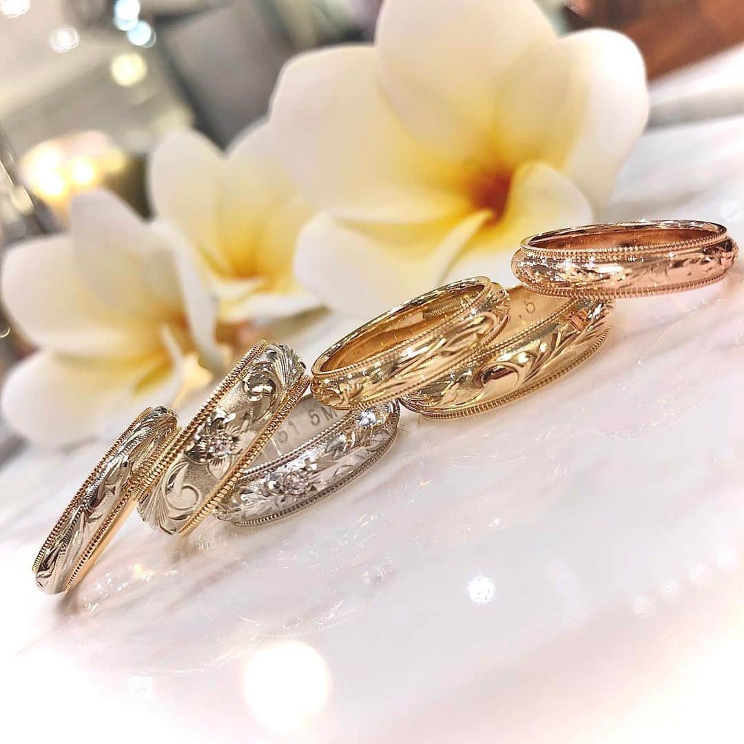 ワイレア ツイストデザインリング ハワイアンジュエリーリングホワイト