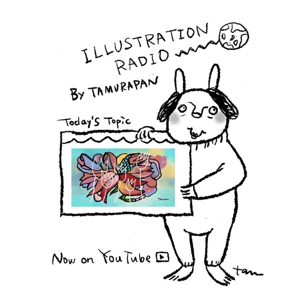 たむらぱんさんのインスタグラム写真 - (たむらぱんInstagram)「やほほどうもー。 たむらぱんの ILLUSTRATION RADIO  📻 youtu.be/KW02DpGpndA 今夜は『チューリップ』です。  Today’s topic is “Tulip”  〜ILLUSTRATION RADIOとは〜 たむらぱんが何かしらのことをイラストと共にひとり喋りでお届けするラジオです。穏やかな時間のお供になれますように…😌  #illustration#radio#tamurapan  #tamurapan#youtube #tulip  #たむらぱん#チューリップ」2月25日 22時21分 - _tamurapan_