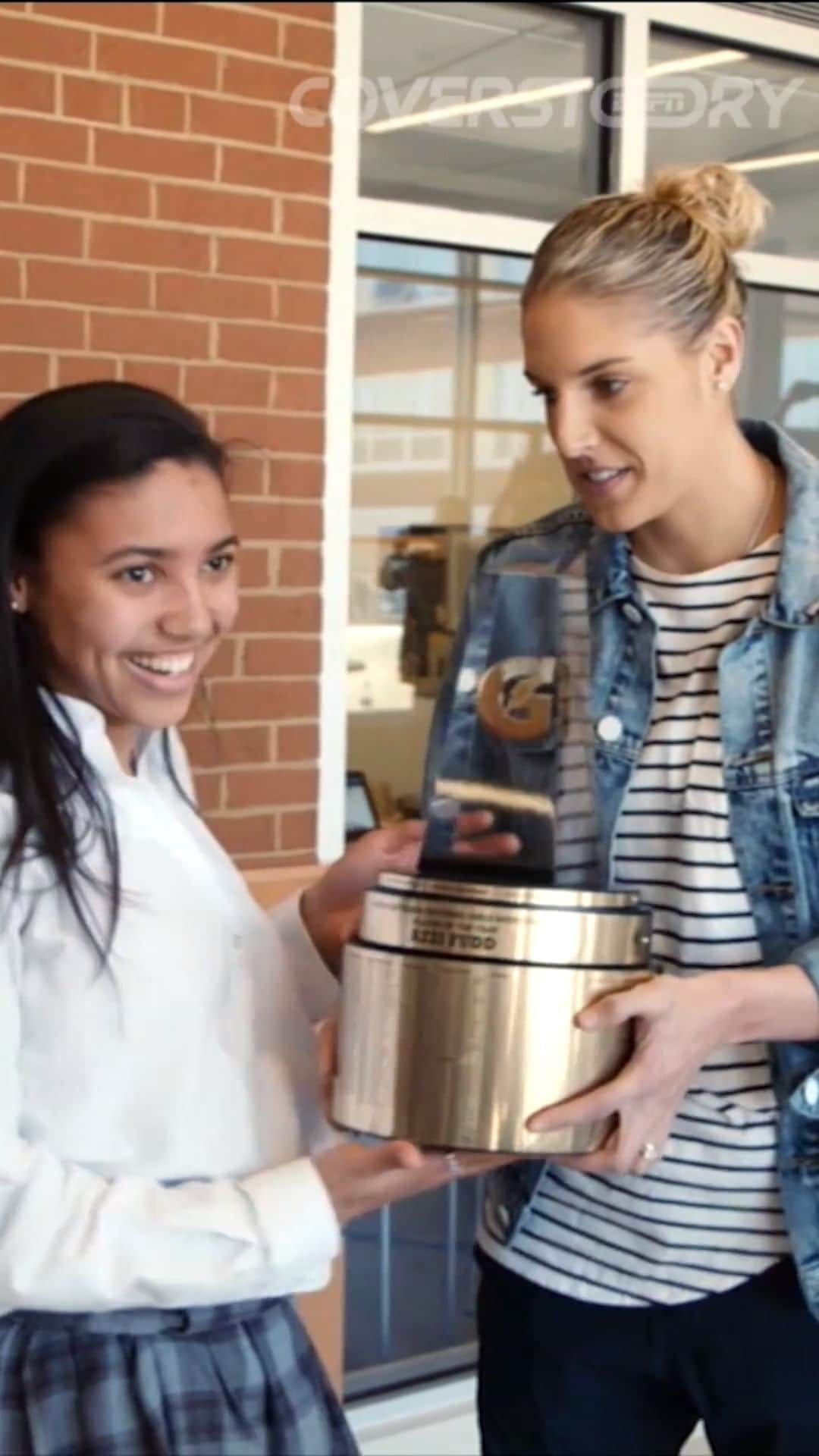 espnのインスタグラム：「"More acclaimed than A'ja Wilson, Elena Delle Donne, and even Paige Bueckers." Full reporting by @katie_barnes3.」