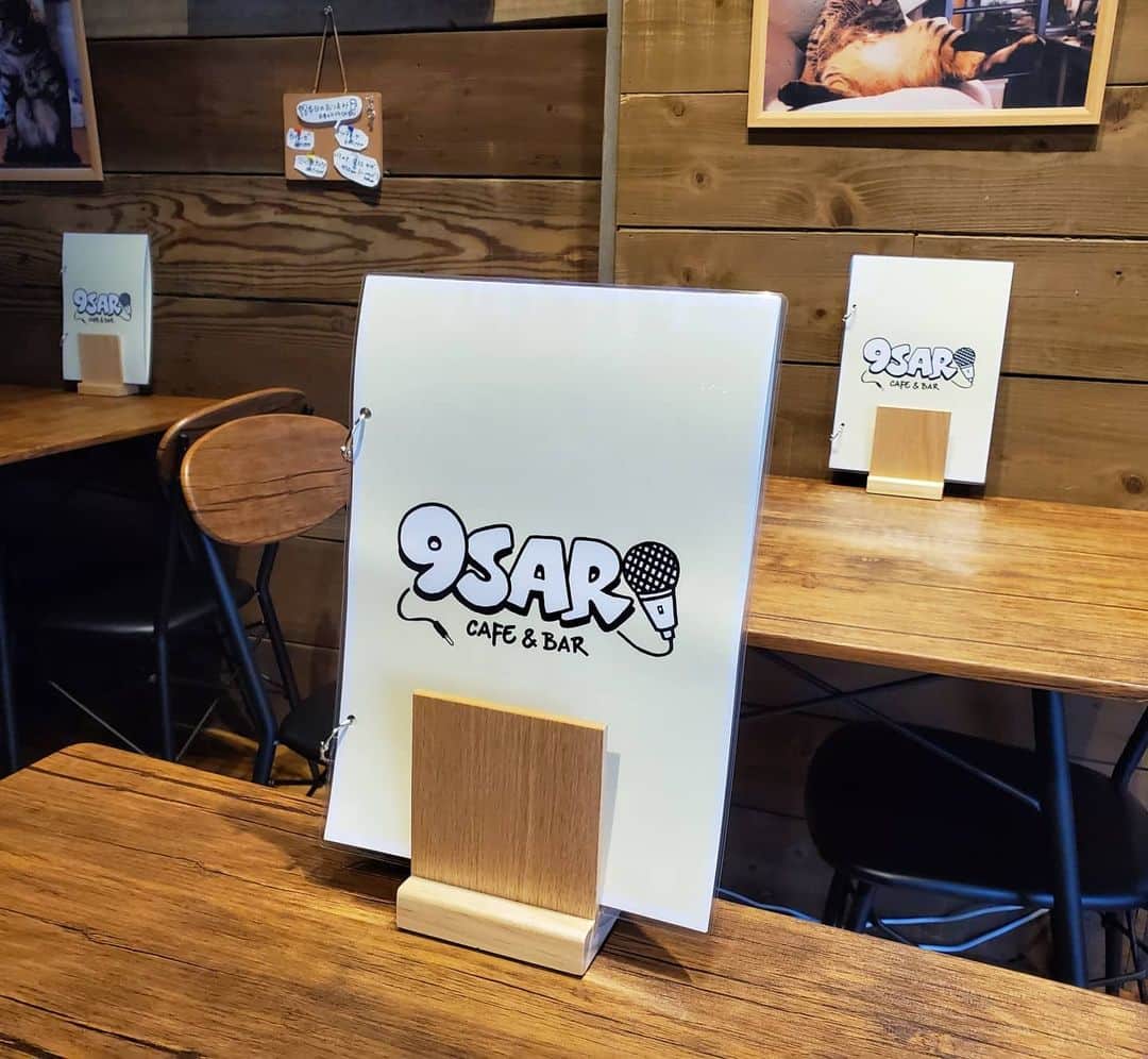 漢さんのインスタグラム写真 - (漢Instagram)「9sari cafe & barのメニューこんな感じ～  #9saricafeandbar」2月25日 15時50分 - kan_9sari