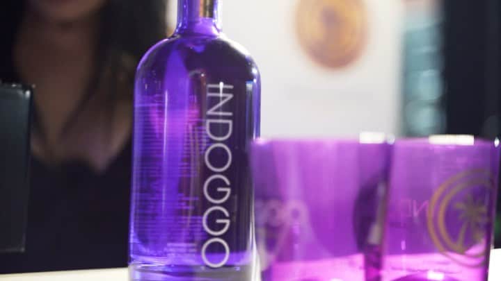 コーデル・ブローダスのインスタグラム：「Elevate your celebration with @indoggogin #RemixYourGin 💕💟☮️🍾🍾」