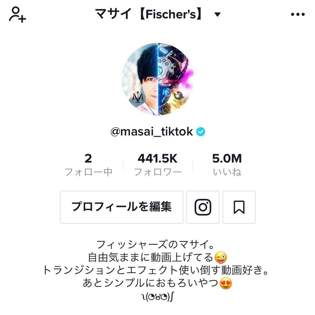 マサイのインスタグラム：「センキュー5M」