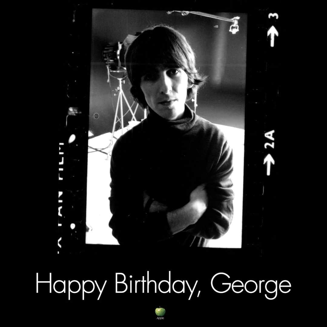 The Beatlesさんのインスタグラム写真 - (The BeatlesInstagram)「Happy Birthday, George.」2月25日 18時00分 - thebeatles