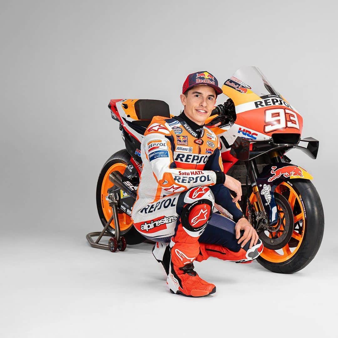 レプソル・ホンダのインスタグラム：「The 🐜 and the 🐺. Set to be another iconic Repsol Honda pairing.」