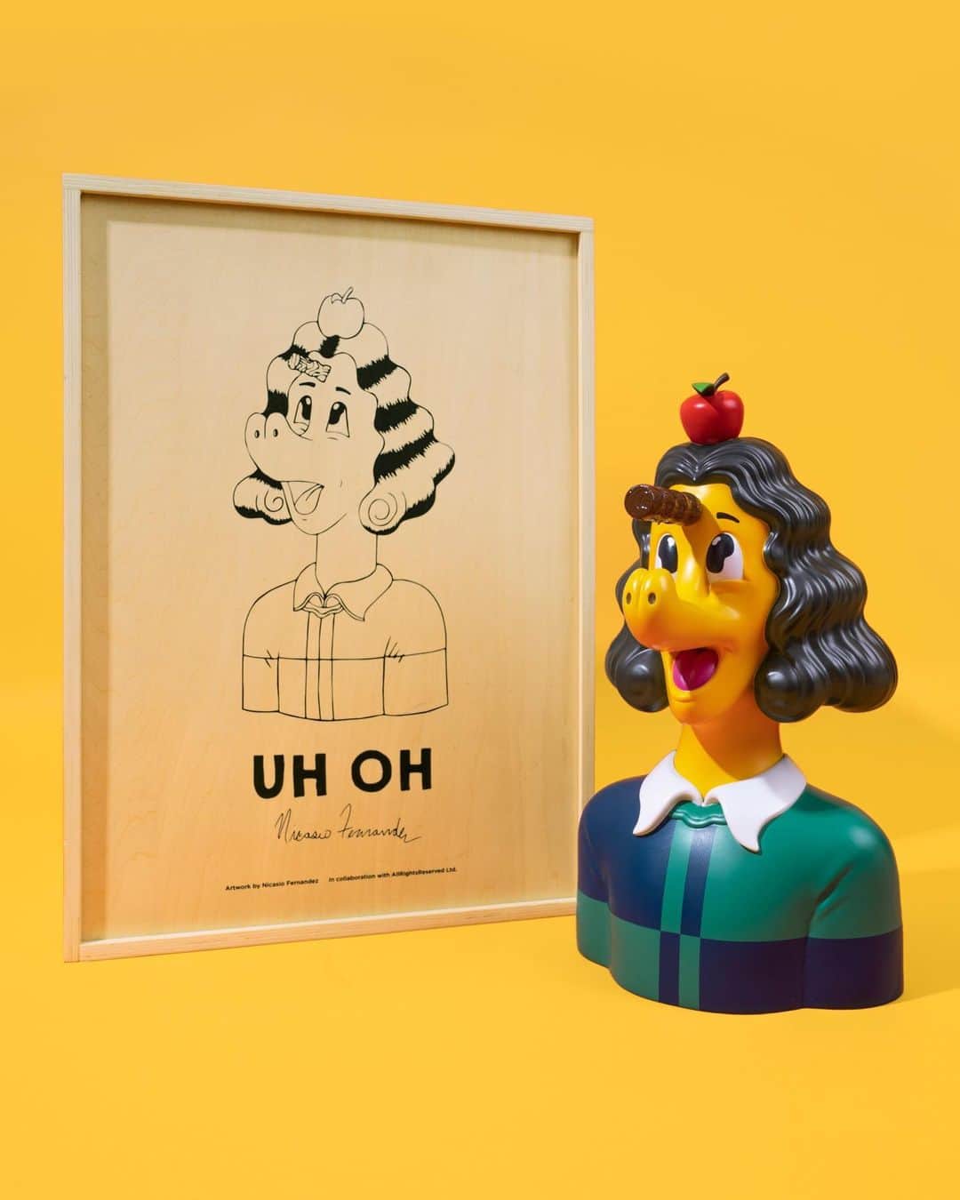 HYPEBEASTさんのインスタグラム写真 - (HYPEBEASTInstagram)「@hypebeastart: @arr.allrightsreserved has enlisted New York artist @nicasio_fernandez for the latest @meet_project. Featuring the ‘Uh Oh’ letter opener and the ‘Blooming’ ceramic vase, the partnership is fused with subtle humor and captures the personal human experience within contemporary life from surrealism. The pieces are available now via raffle at the @ddtstore until March 1. Each work is limited to just 50 pieces, with ‘Uh Oh’ priced at $1,800 USD and ‘Blooming’ at $950 USD.⁠⁠ Photo: AllRightsReserved」2月25日 18時21分 - hypebeast