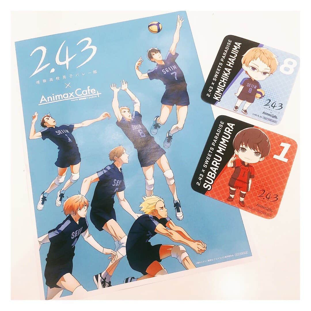 小河結香さんのインスタグラム写真 - (小河結香Instagram)「2.43カフェ🏐✨ アニメのタイトルが なかなか覚えられない件💧笑 ヘアサロン前にランチして来た🍴 まだアニメ追えてないけど スポ魂アニメは好きなので💕 バレーって聞くと某J作品しか 思い浮かばないけど 主題歌がなかなか好き🥰 #243清陰高校男子バレー部 #コラボノ #コラボカフェ #アニヲタ #ヲタ活 #推し事 #ゆんのヲタ活記録」2月25日 18時25分 - yun2world