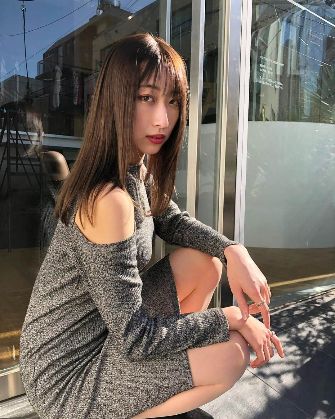 瀬名ひなのさんのインスタグラム写真 - (瀬名ひなのInstagram)「朝から撮影🌥 もう撮影できるくらい内出血目立たなくなった！🌞  クマ取ったから ノーマルカメラのデータをそのまま載せられる嬉しさ💓 全部色味の調節のみ！🙆‍♀️」2月25日 18時53分 - hinan0n