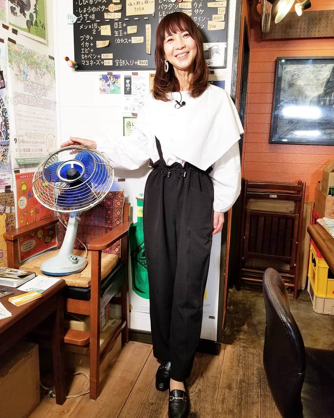 谷口キヨコさんのインスタグラム写真 - (谷口キヨコInstagram)「ロケは今日もellaさんの衣装🎵」2月25日 19時14分 - kiyokotaniguchi