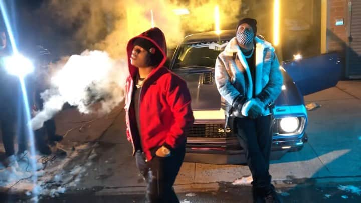 ファンクマスター・フレックスのインスタグラム：「BRONX VIDEO ALERT : FunkFlex / @42_dugggg Collab on the way! I met this guy early 2020 we talked... plotted... now we dropping something soon! @yogotti @acker360 @pressplay_ent @lilbaby_1 I GOT SO MANY SONGS I DONT KNOW WHAT TO PUT OUT! WHO SHOULD I COLLAB WITH NEXT? 🎥 @juganot / @daruccileather」