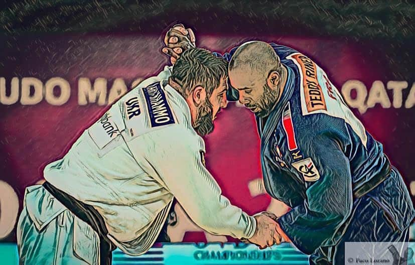 テディ・リネールさんのインスタグラム写真 - (テディ・リネールInstagram)「Fan 🤩🎨  #ThrowbackThursday #JudoDoha #Drawing #Fight #Art @pacolozanojudo」2月25日 20時39分 - teddyriner