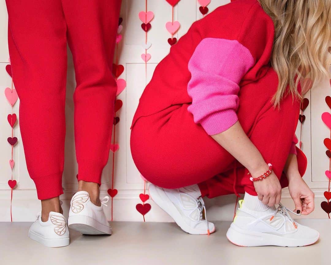 SOPHIA WEBSTERのインスタグラム：「Competition time has come to an end and the winners are in… 💞❣️It’s a lockdown, love-in with @lucyemilywalton and @rkinners94!❣️💞 ⁣⁣ ⁣ Congratulations, you have both won a pair of #SophiaWebsterSneakers and a beautiful @NeverFullyDressed loungewear outfit. 💗 🙌⁣ 🦋 ⁣⁣ ⁣⁣⁣ #SophiaWebster #NeverFullyDressed #SWxNFD #GalentinesDay #Competition⁣」