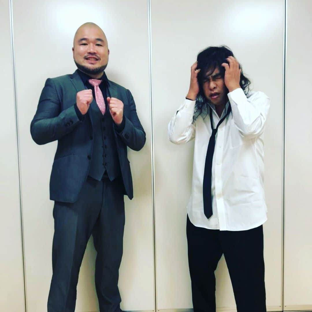 長谷川俊輔（クマムシ）さんのインスタグラム写真 - (長谷川俊輔（クマムシ）Instagram)「千鳥のクセがスゴいネタGPありがとうございました！！！ 中岡さんありがとうございました！ つられ歌勝ちました！笑笑 #あったかいんだからぁ #エレファントカシマシ #今宵も月のように #クセがスゴいネタグランプリ  #クセスゴ #クセがすごい  #歌 #歌ネタ #ロッチ #中岡 さん #千鳥 #また #出たい #本当に #釣られてしまうのか #挑戦者 #待ってる」2月25日 21時48分 - haseman80000000