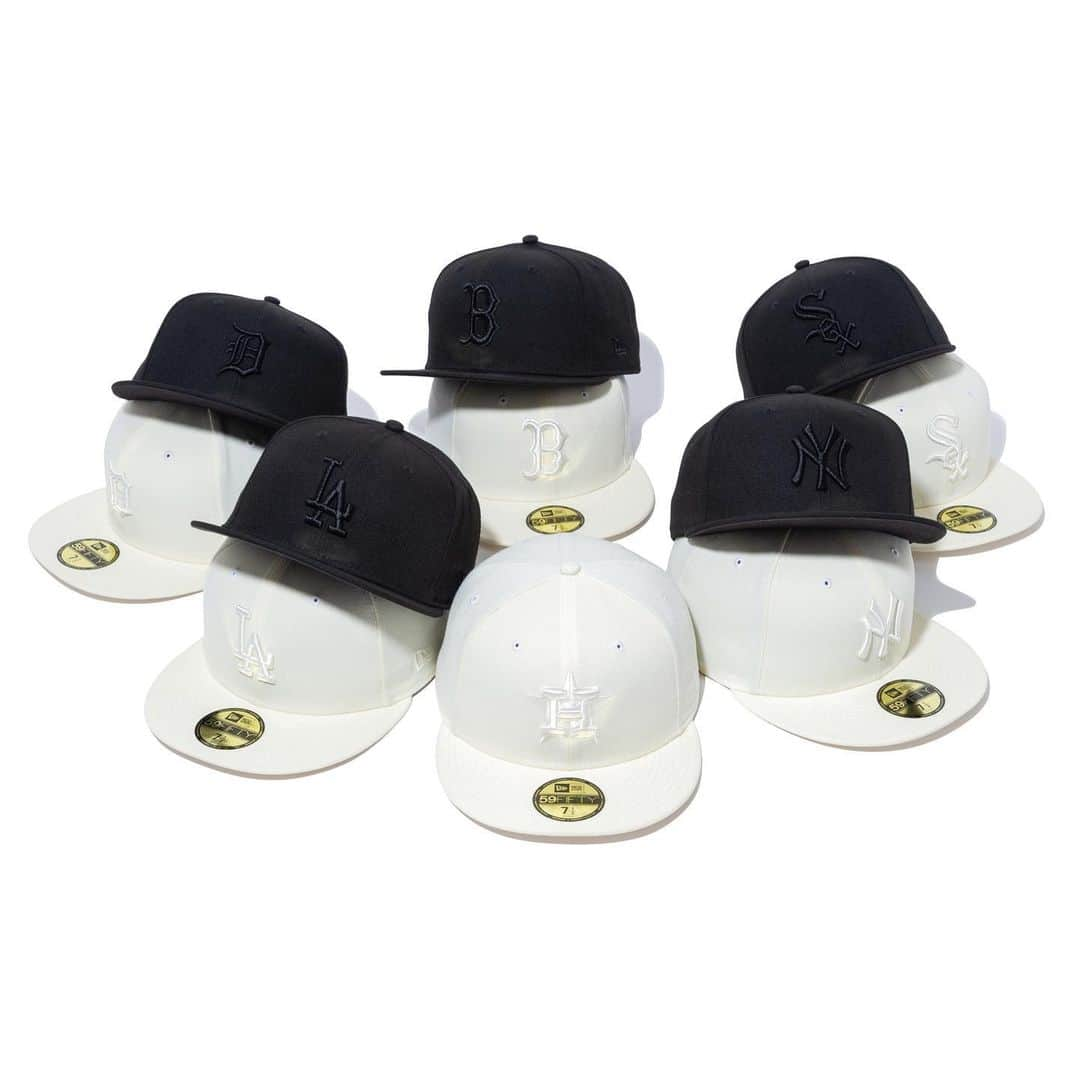 New Era Japan オフィシャル Instagram アカウントさんのインスタグラム写真 - (New Era Japan オフィシャル Instagram アカウントInstagram)「MLB Monotone Color Custom  #NEWERA #ニューエラ #NEWERAJAPAN #59FIFTY」2月26日 8時45分 - newerajapan