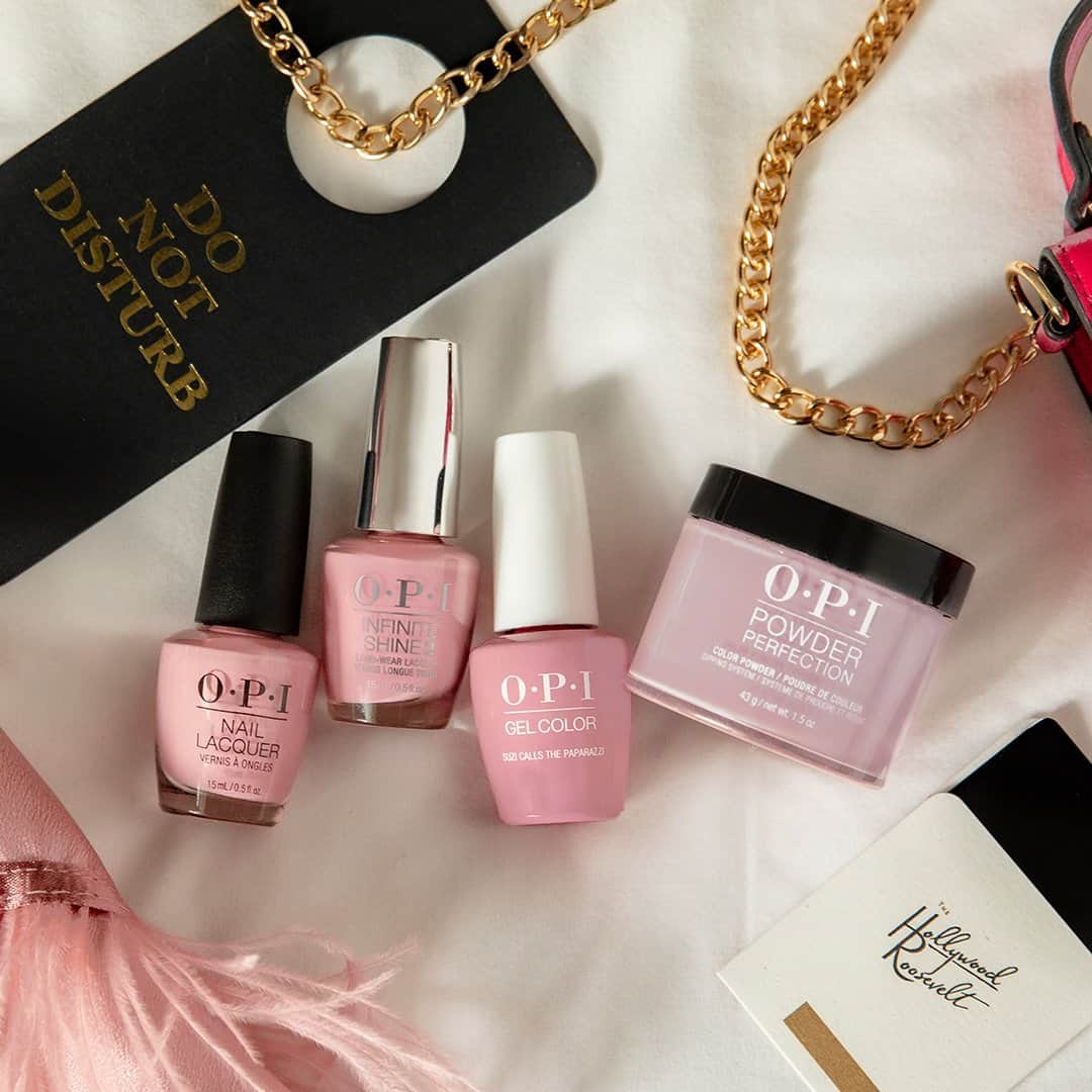 OPIさんのインスタグラム写真 - (OPIInstagram)「Do not disturb when wearing #SuziCallsThePaparazzi. Available in all four systems for when you get caught by 📸s.  #ColorIsTheAnswer #OPINailLacquer #OPIInfiniteShine #OPIGelColor #OPIPowderPerfection #PinkNails #PinkMani #OPIObsessed #RedCarpetNails #RedCarpetTrends #NailTrends #TrendyNails #NailInspo #HollywoodVibes #SpringNails #SpringMani」2月26日 8時00分 - opi