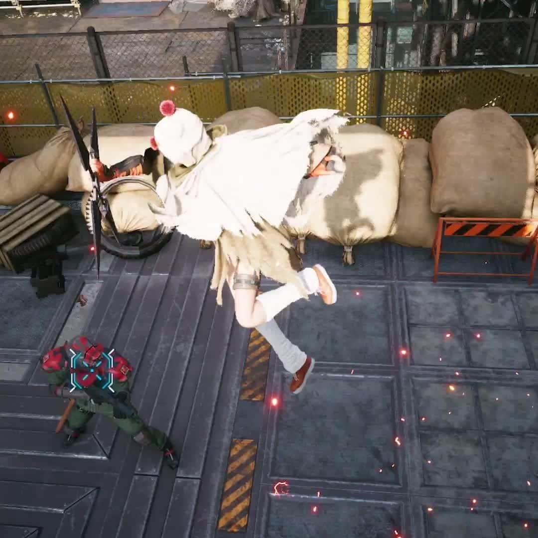 のインスタグラム：「Yuffie and her 4-point shuriken make quick work of foes in a new Final Fantasy VII Remake Intergrade episode arriving June 10 on PS5. Head to PlayStation.Blog for details for the upcoming episode featuring Yuffie.」