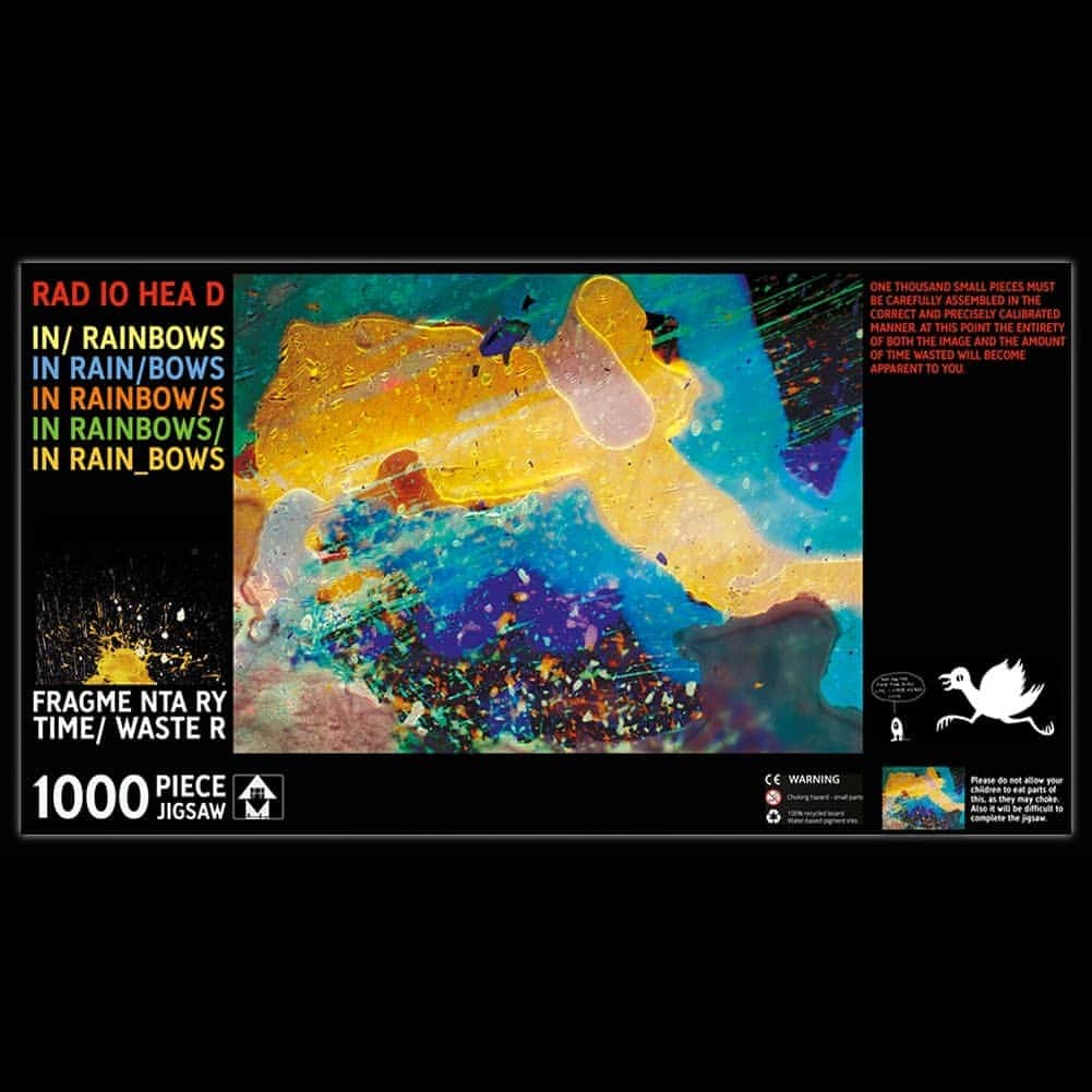 Radioheadさんのインスタグラム写真 - (RadioheadInstagram)「A brand new Radiohead jigsaw is available to purchase from the WASTE store - now that you have completely run out of things to say to each other. Link in bio.」2月26日 0時00分 - radiohead