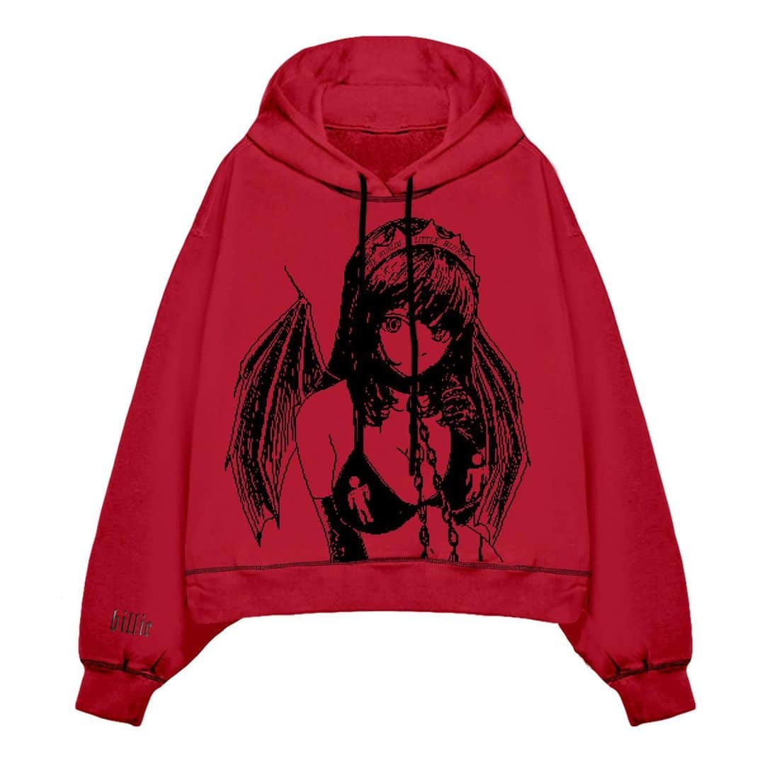 のインスタグラム：「@hypebeaststyle: @billieeilish has released an anime riddled merch collection to mark her upcoming ‘The World’s a Little Blurry’ documentary. Delivered in close collaboration with @daf and @bloodyosiris, the sustainable range mostly uses textiles crafted from organic cotton and is comprised of hoodies, T-shirts, sweatpants and socks. It's all available now on Billie Eilish’s merch website, with price ranging from $26 to $247 USD.⁠⁠ Photo: Billie Eilish/@universalmusicgroup」