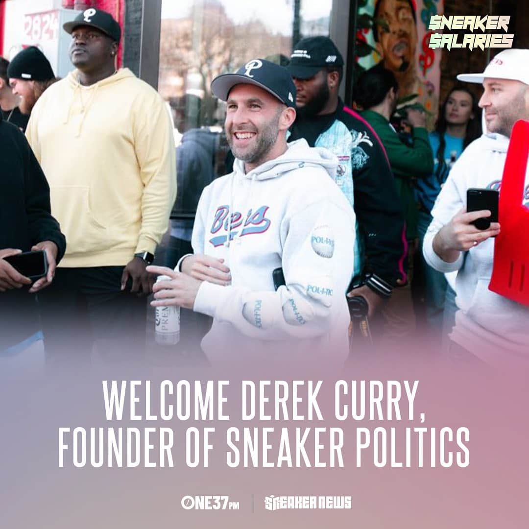 Sneaker Newsさんのインスタグラム写真 - (Sneaker NewsInstagram)「On this week's episode of @sneakersalaries, we spoke with @derekcurry, an army vet who turned down pursuing an MBA to get into politics...@SneakerPolitics, that is. Hit the link in our bio to learn about his journey to creating a sneaker retail empire-in-the-making in the South.」2月25日 23時58分 - sneakernews