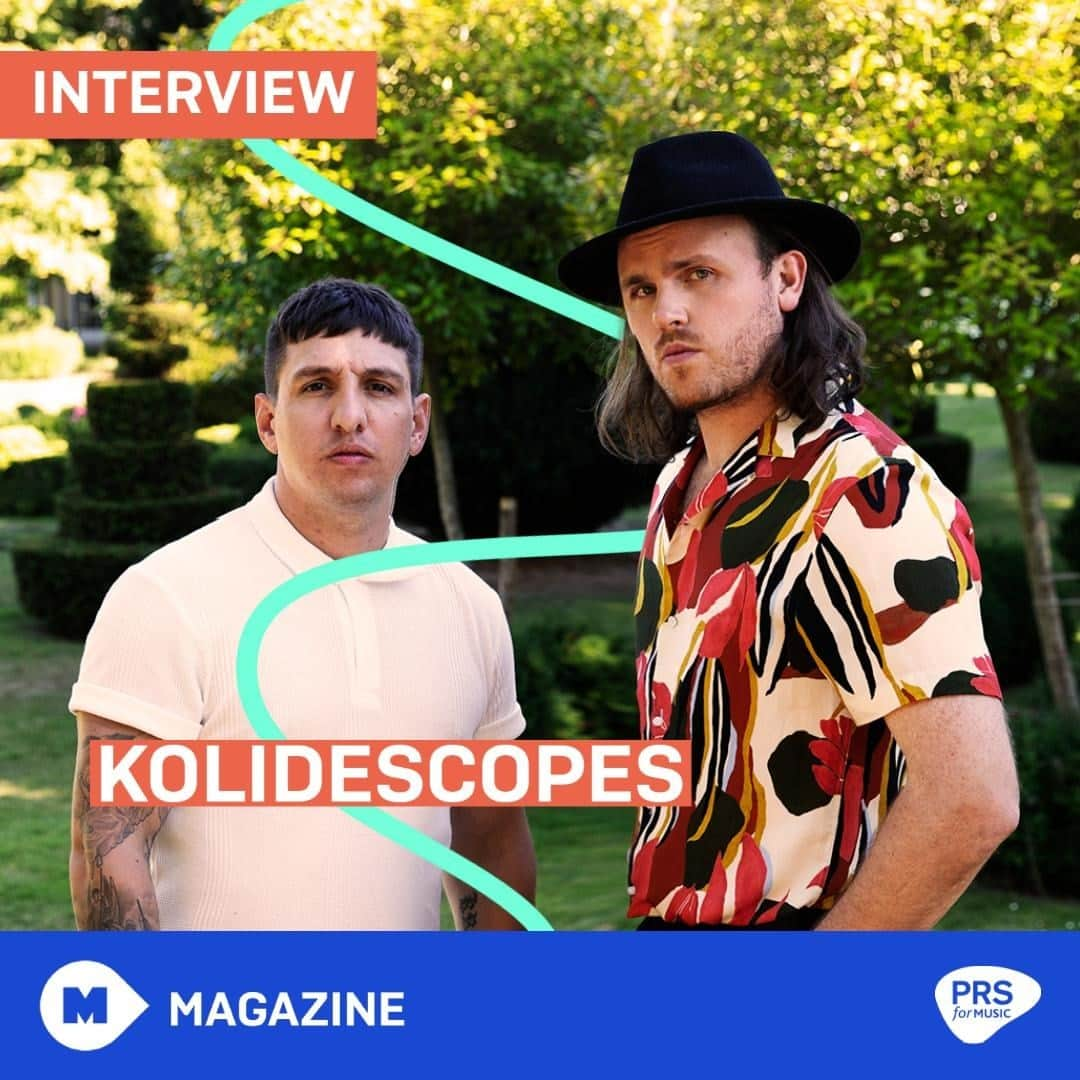 PRS for Musicのインスタグラム：「We caught up with @kolidescopes, the duo best known for co-writing @joelcorry and @MNEK's hit 'Head & Heart'.  Dan (@slang) & Johnny (@yeahboymusic) talk writing process and top tips LINK IN BIO」