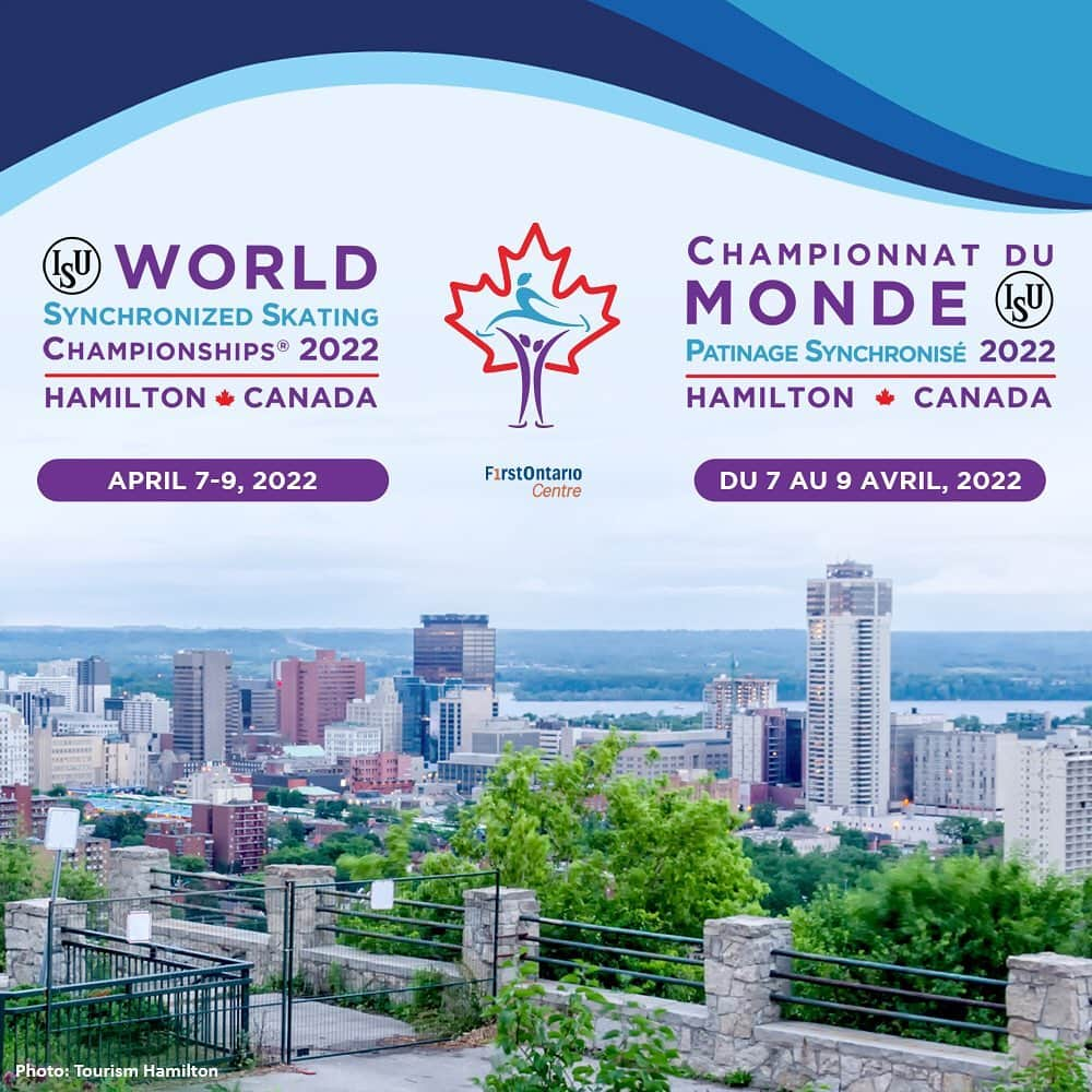 Skate Canadaさんのインスタグラム写真 - (Skate CanadaInstagram)「The secret is out! #WorldSynchro is headed to Hamilton, Ontario from April 7-9, 2022! Mark the dates in your calendar & be sure to click the link in our story for more info!  Ce n’est plus un secret! Les #SynchroMonde auront lieu à Hamilton, Ontario, du 7 au 9 avril 2022! Inscrivez les dates sur votre calendrier et ne manquez pas de cliquer sur le lien de notre article pour plus d’info!」2月26日 0時05分 - skate_canada