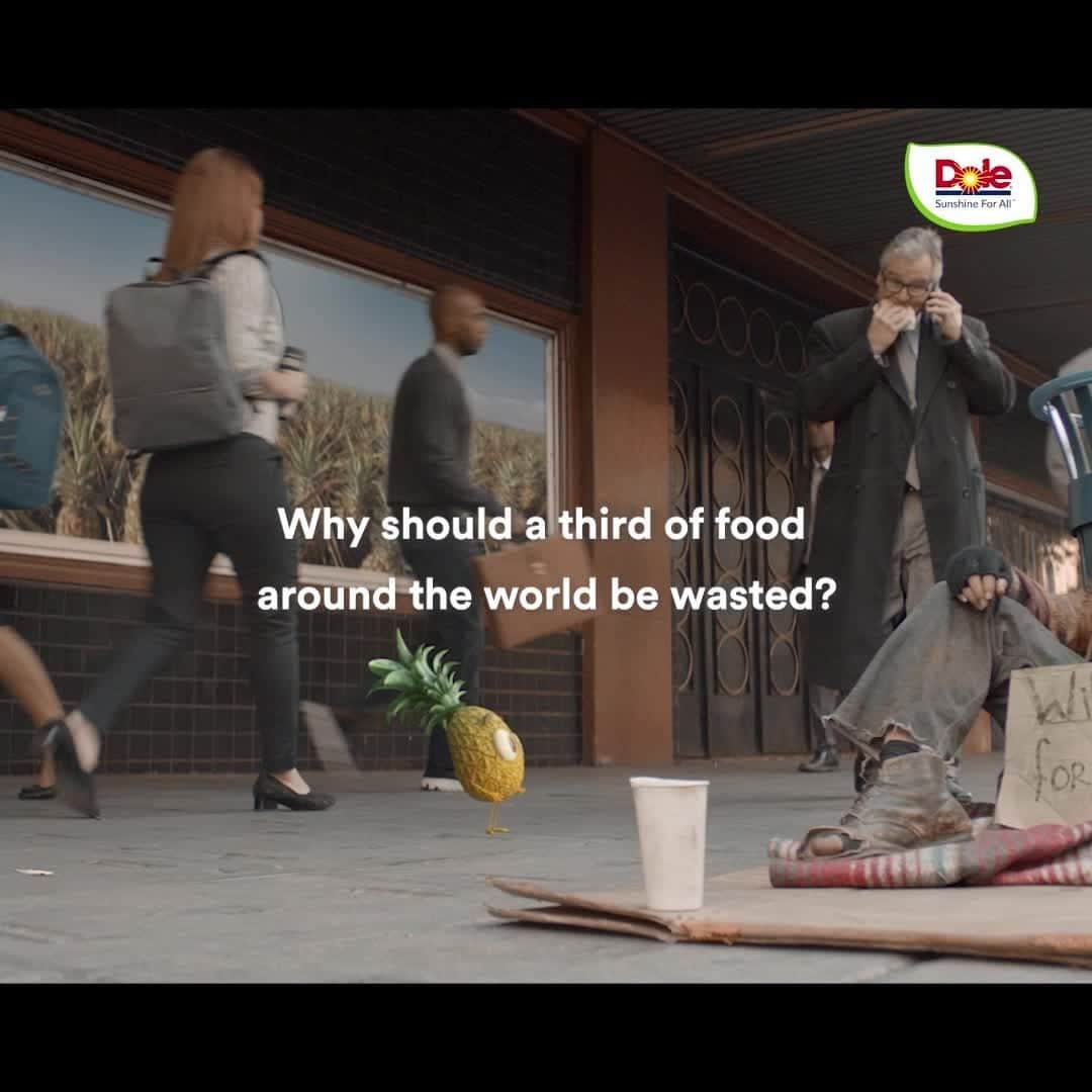 Dole Packaged Foods（ドール）のインスタグラム：「One-third of food goes to waste. As we work to achieve Sunshine For All, we aim to improve access to nutritious foods by reducing food waste.」
