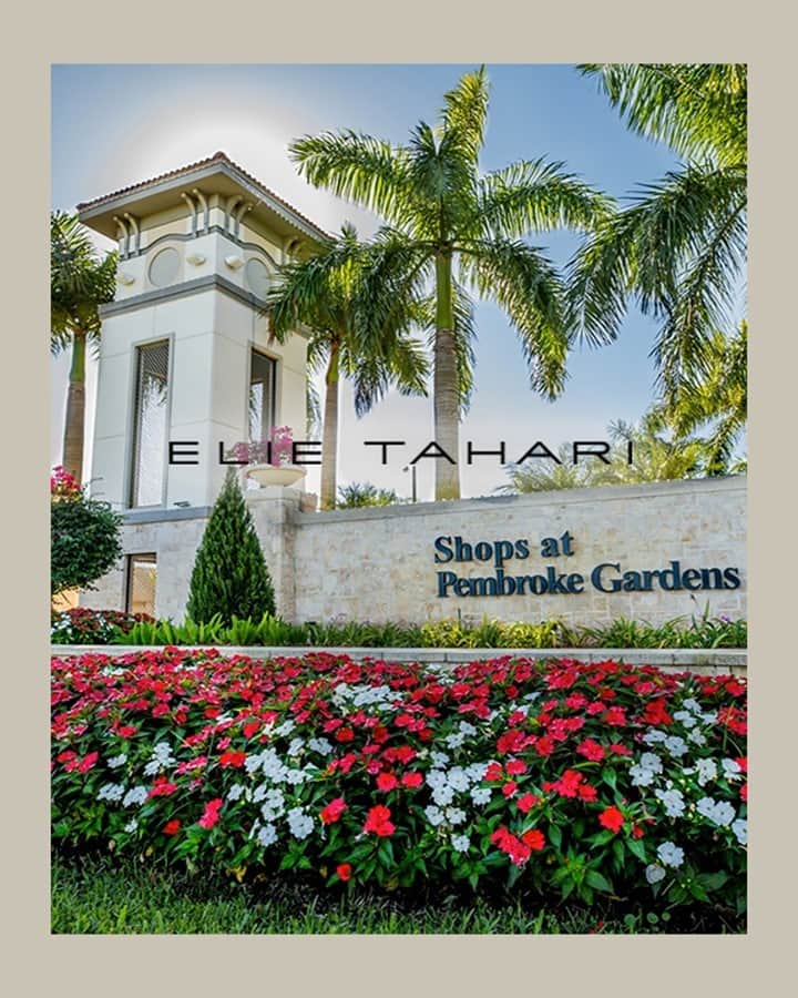 のインスタグラム：「NEW LOCATION COMING SOON! ❕🌴  We are excited to announce that we will be opening a brand new #elietahari location in Miami!  @shoppembrokegardens  Coming March 2021!  #comingsoon」