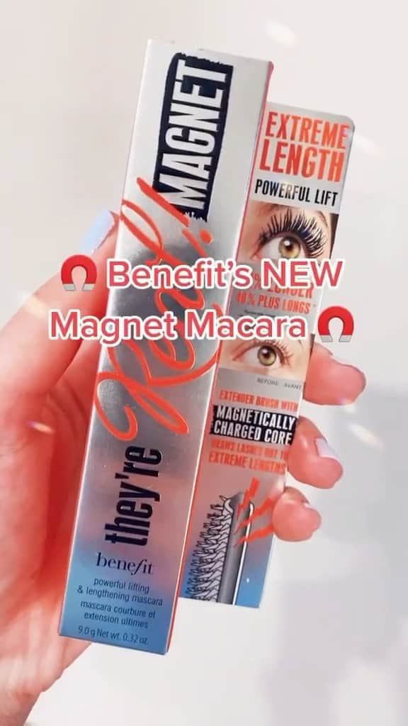 ULTA Beautyのインスタグラム：「Our *attraction* to the NEW Magnet Mascara by @benefitcosmetics is so real 😉🧲 Have you tried yet? #ultabeauty #ultahaul #lashes #mascara #transformation #beautytips」