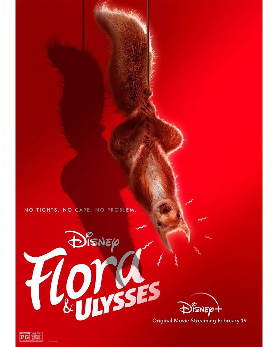 Walt Disney Studiosのインスタグラム：「Hanging out with @bosslogic. Check out this exclusive poster and don’t miss #FloraAndUlysses, now streaming on #DisneyPlus」
