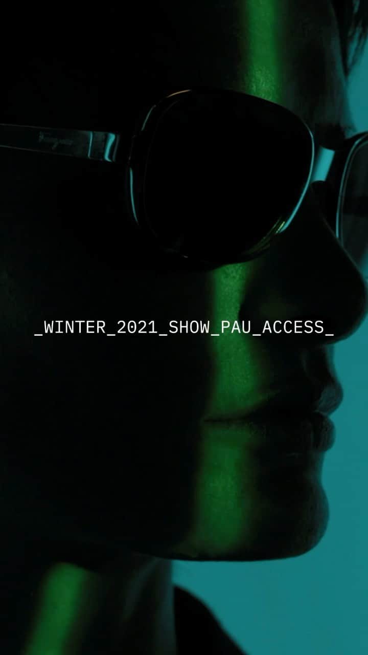サルヴァトーレ・フェラガモのインスタグラム：「AUTHORIZATION_IN_PROGRESS: Get screened to enter the Ferragamo New Now and watch the Salvatore Ferragamo Winter 2021 women’s and men’s show on Saturday, 27th February at 2pm CET. #FerragamoAW21」