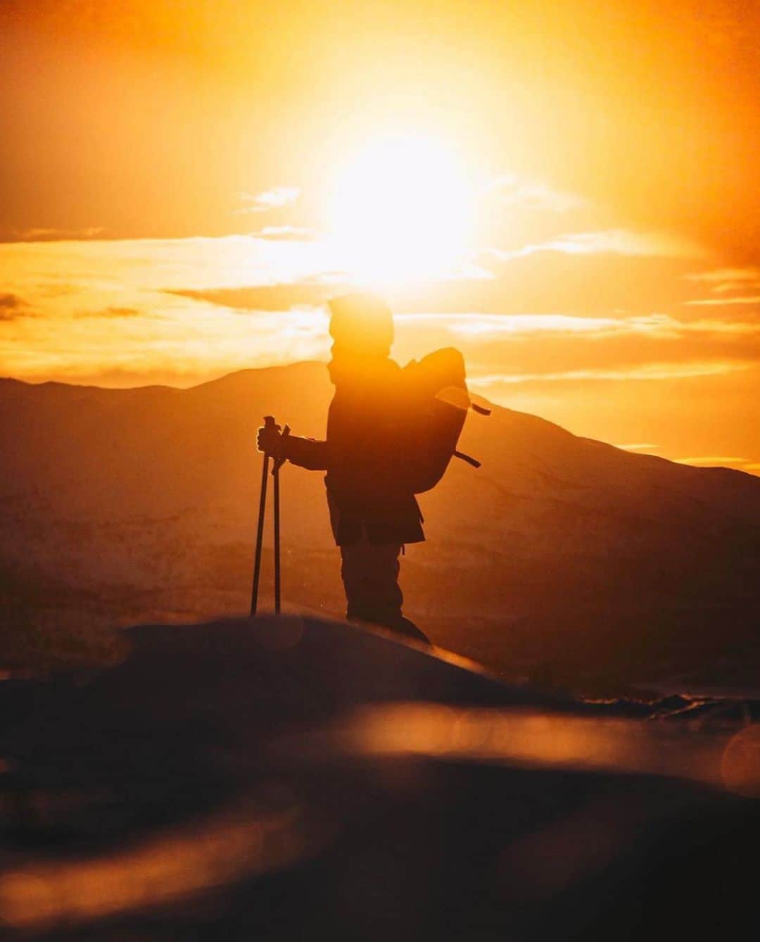 フィンランド政府観光局さんのインスタグラム写真 - (フィンランド政府観光局Instagram)「北極圏の日の出。☀️ ． @filippodias さんの写真。Kiitos！」2月26日 2時38分 - visitfinlandjapan