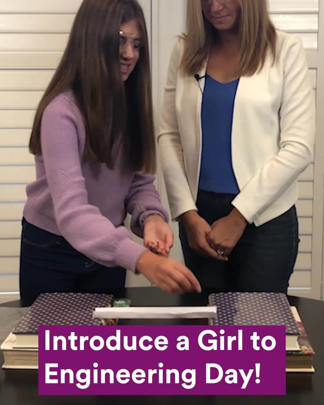 3M（スリーエム）のインスタグラム：「On Introduce a Girl to Engineering Day, 3Mer Tina teams up with a special guest for some #ScienceAtHome fun! Check out our virtual #DIY #science experiments for yourself. (Link in bio) #NationalEngineersWeek」