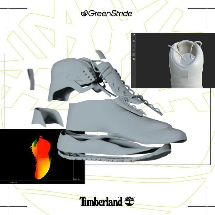 ティンバーランドのインスタグラム：「Nature-inspired innovation doesn't get any more comfortable than our GreenStride™ soles.  Made with 75% renewable sugar cane and responsible rubber from trees to create a natural foam. It's total comfort with less impact. Head to timberland.com to explore more #GreenStride products. #Timberland」