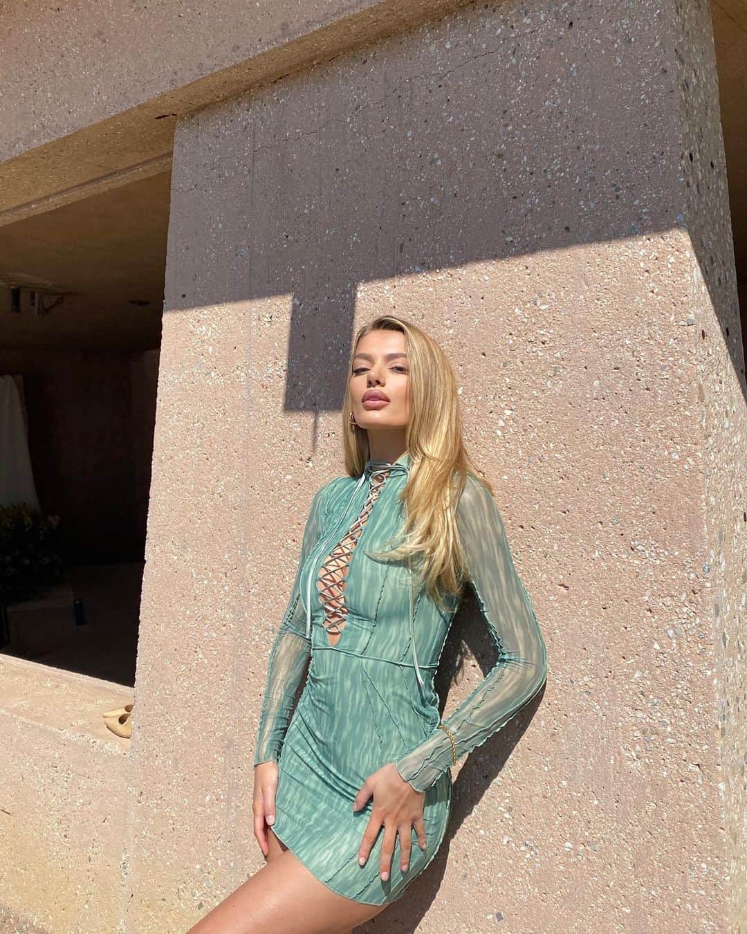 ブレッヒェ・ハイネンのインスタグラム：「💚」