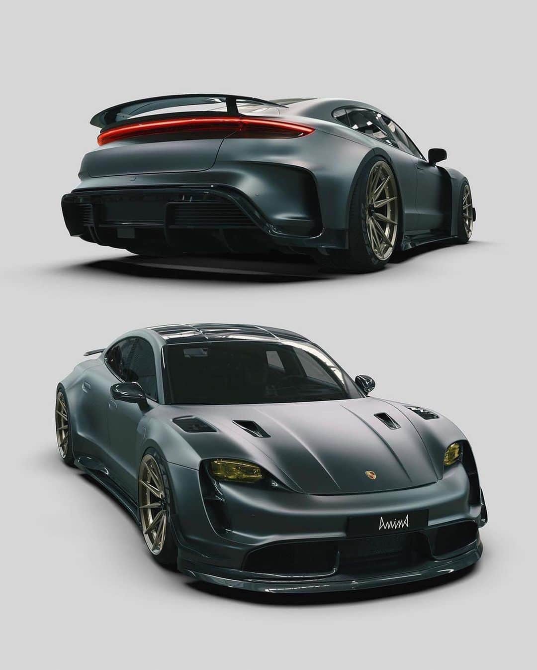 CarsWithoutLimitsさんのインスタグラム写真 - (CarsWithoutLimitsInstagram)「Thoughts about this Porsche Taycan design by @anissadothings 💎 #CarsWithoutLimits #Porsche #Taycan」2月26日 4時20分 - carswithoutlimits