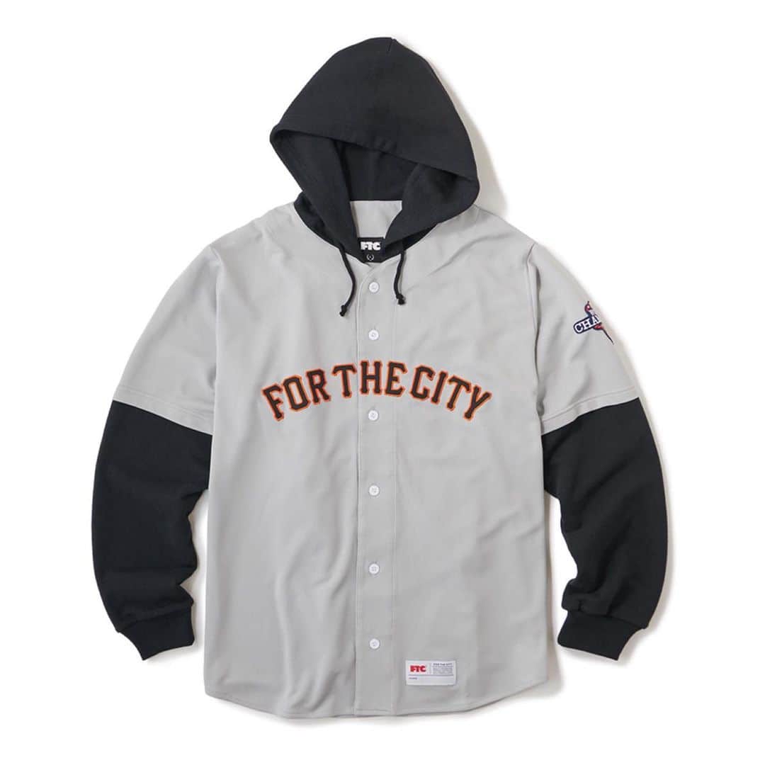 エフティーシーのインスタグラム：「FTC Hooded Baseball Jersey available online — limited sizes ⚾️ #ftc #forthecity #ftcsanfrancisco #ftcjp #ftcbarcelona #ftctokyo #ftcnagoya #ftcosaka #ftcspringsummer2021」