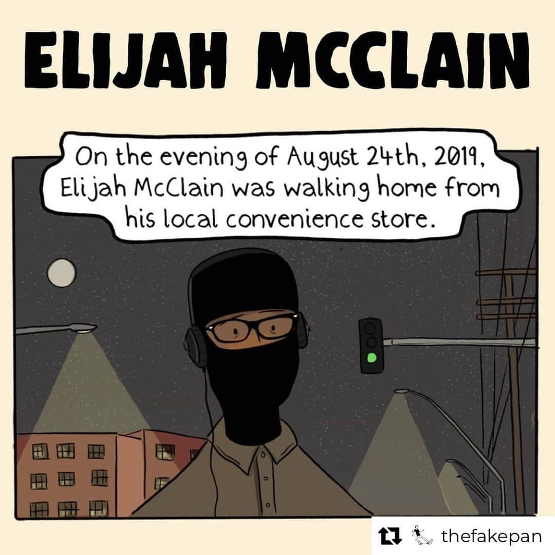 テイト・エリントンさんのインスタグラム写真 - (テイト・エリントンInstagram)「Repost from @thefakepan • Today, Elijah Mcclain should have turned 25. Ive included an update in the final panel listing some of the findings of a scathing independent report that was released on Monday. Please follow @justiceforelijahmcclain for more and call to action info.  . . . #elijahmcclain #justiceforelijahmcclain #sayhisname」2月26日 6時24分 - tateellington