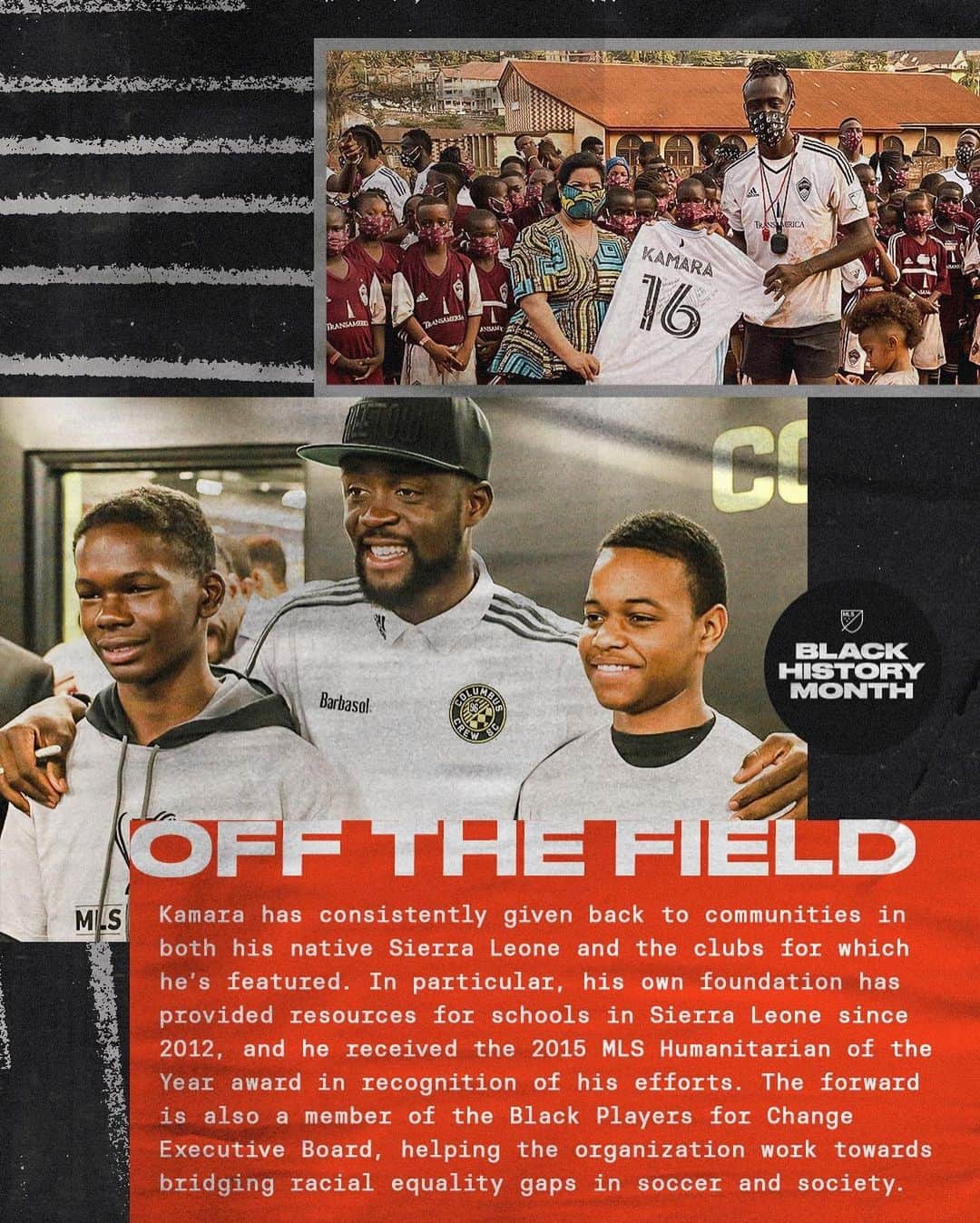 Major League Soccerさんのインスタグラム写真 - (Major League SoccerInstagram)「@2k3 is pure class all the time. ❤️  Throughout #BlackHistoryMonth, we’re celebrating Black players who are leaving their mark on MLS and the global game both on and off the field.」2月26日 6時33分 - mls