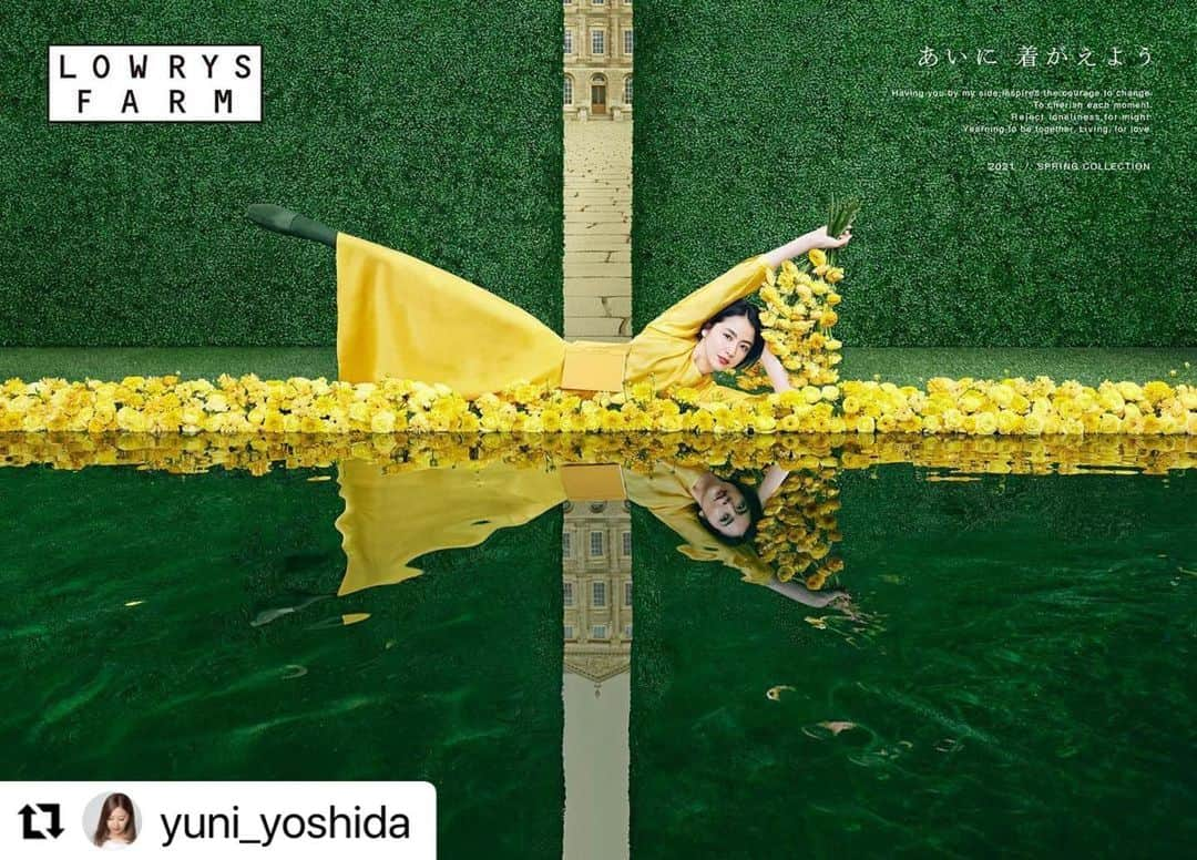 小西神士さんのインスタグラム写真 - (小西神士Instagram)「#Repost @yuni_yoshida with @make_repost ・・・ LOWRYS FARM  🎁2021 Spring Collection🎁  #lowrysfarm #ribbon  #spring #present #長澤まさみ　 #夏帆」2月26日 18時05分 - shinji_konishi