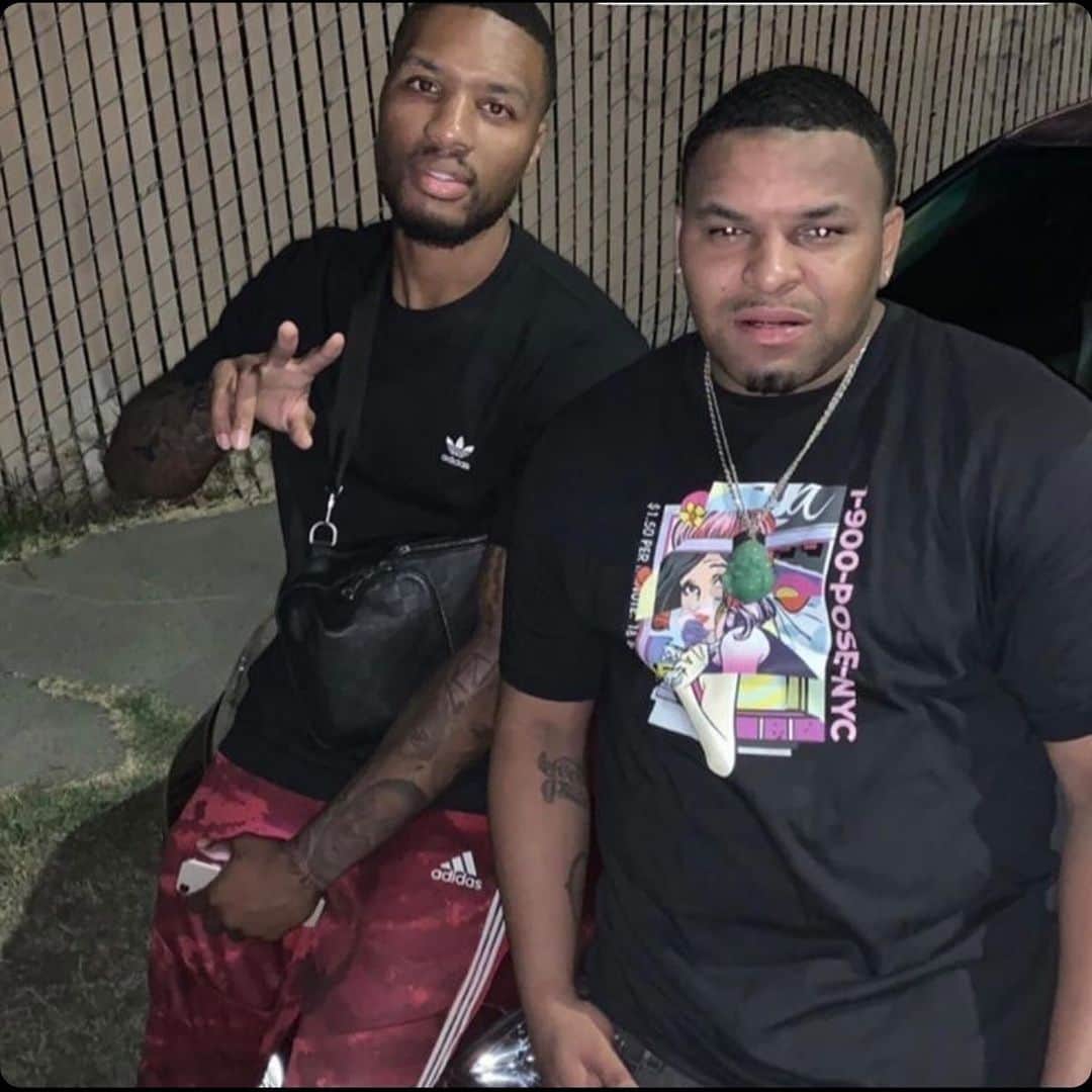 デイミアン・リラードのインスタグラム：「💔💔 rest easy free. @villboifree」