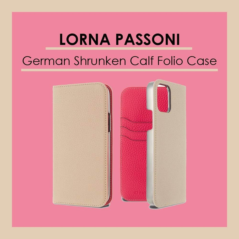 caseplayのインスタグラム：「・  ＼FOXSTOREでは【 LORNA PASSONI 】／ のiPhoneケースを取り扱っています  --------------------  【 LORNA PASSONI 】 German Shrunken Calf Folio Case  LORNA PASSONI は、本物の素材にこだわり、 ヨーロッパ最高級の Premium Leatherを 使用し、熟練の職人たちにより 一つ一つ情熱をこめて作られています  ケースの内側にはカードが3枚入る カードポケットがあり、キャッシュレスな時代にも しっかり対応してくれています  ケースのカラーが表裏で違うところも さりげないポイントです  LORNA PASSONI は専用のケースに 入っているので、ギフトにもおすすめの商品です  〇詳細はトップページリンクより 公式ONLINE SHOPでご覧ください  〇REAL STOREにもお取り扱いございます ※店舗によって一部お取り扱いが無い場合も ございますので、実物をご覧になりたい際は 店舗にお問合せの上、ご来店くださいませ  --------------------  【対応機種】  ・iPhone 12/12 Pro 他機種もご用意がございます。 是非ONLINE SHOPをご覧ください。  【カラー】  ・Black x Black ・Purple Rose x Black ・Navy x Red ・Pink x Taupe ・Light Grayx Purple Rose（画像のカラーです） ・Light Blue x Light Gray ・Pink x Dark brown ・Taupe x Pink ・VelvetGreen x Light Gray ・Black x Pink  --------------------  #LORNAPASSONI#ロルナパッソーニ#ロルナ#iphonecase #iphoneケース #iphoneカバー #iphoneカバー #スマホケース #アイフォンケース #携帯ケース #スマホカバー #iphone12ケース#iphone12proケース #iphone12miniケース」