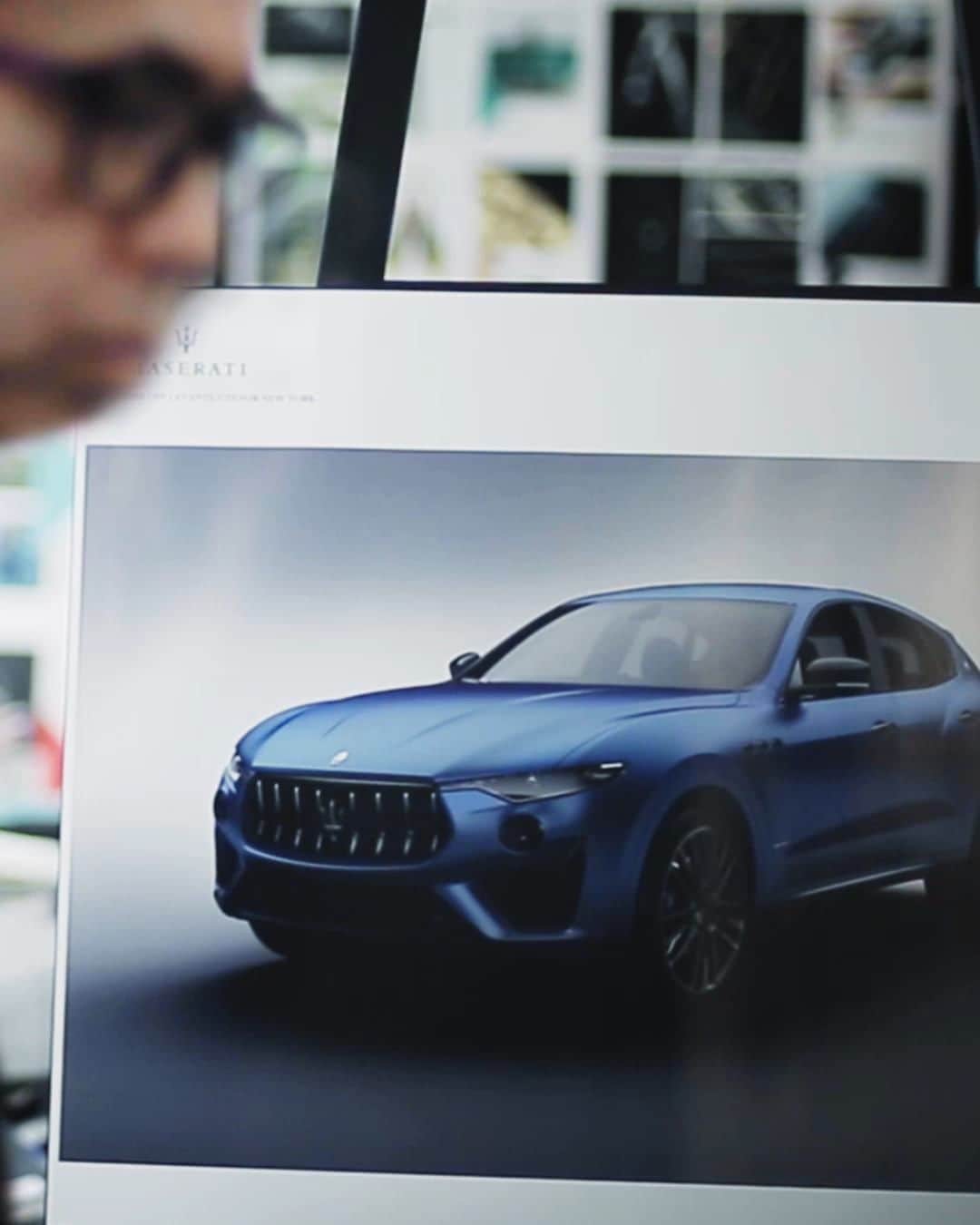 Maserati Japan | マセラティ ジャパンのインスタグラム：「Multi-faceted creator @fujiwarahiroshi met with the Maserati design team to reconstruct a new reality: Fragment Design and Maserati, coming soon. #MaseratiFragment」