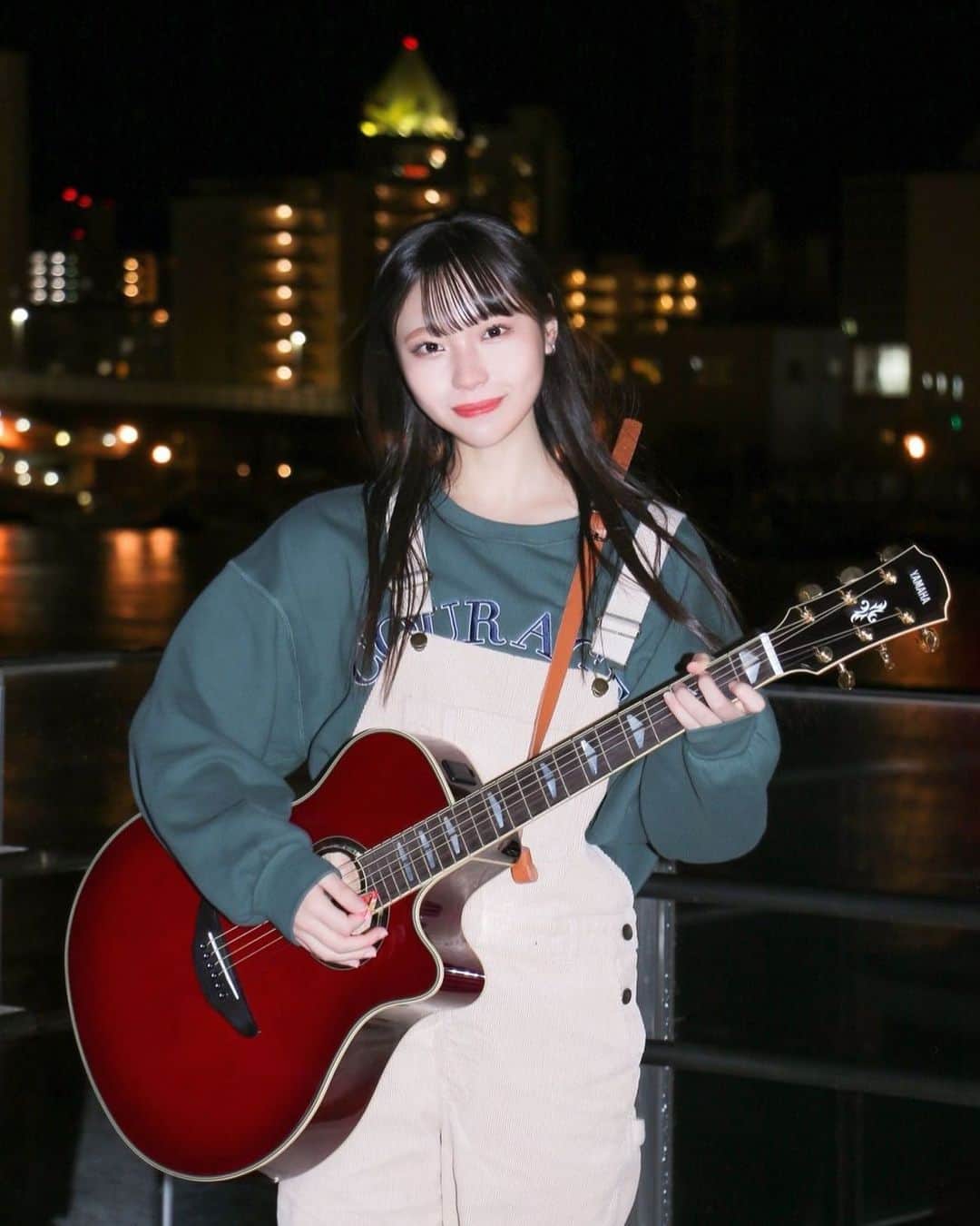 のインスタグラム：「この度、ヤマハさんの『おかえり、おんがく』プロジェクトに参加させていただきました！！🎶🎸😊 ヤマハ音楽教室さんのCMでもお馴染みの楽曲『池の雨』を演奏させていただきました！！！ 皆さんぜひ、こちらのリンクから動画をご覧ください！🥰💭 #さあやギター  youtube.com/watch?v=-Efpgo…  #おかえりおんがく #ヤマハ  #みんなで池の雨 #池の雨」
